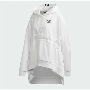 Adidas J Koo White Hoodie Size Small
